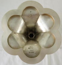 Solid Sterling silver English Gothic Chalice